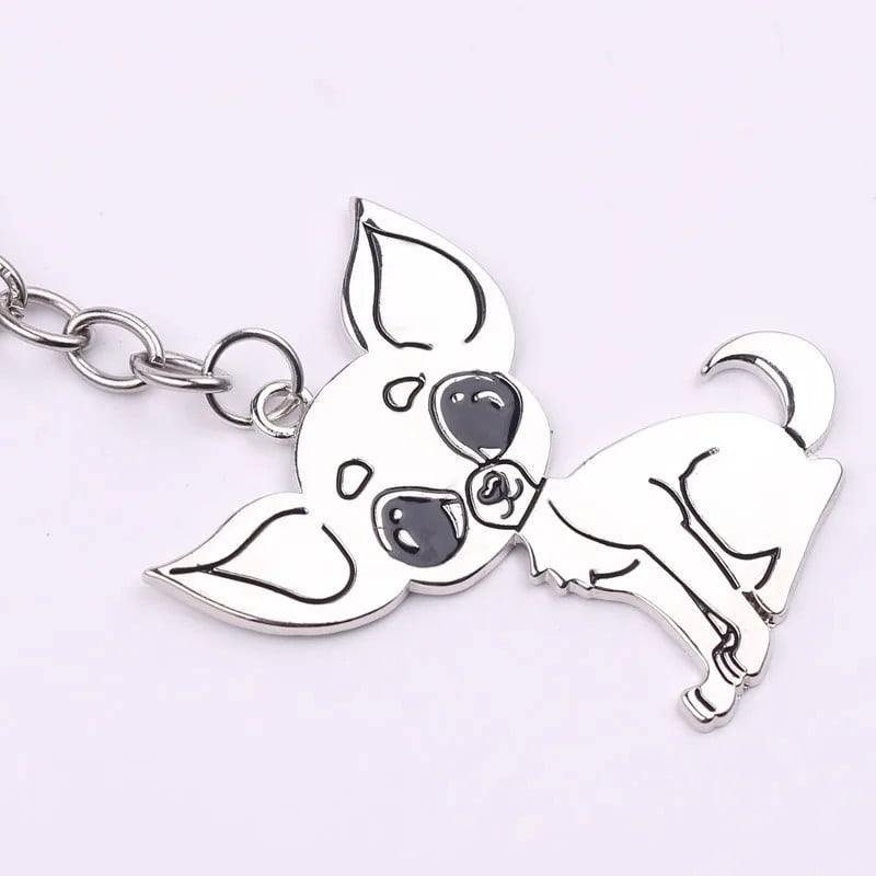 Chihuahua Pendant Keyring