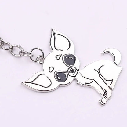 Chihuahua Pendant Keyring