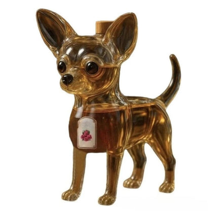 Chihuahua Transparent Whisky Bottle