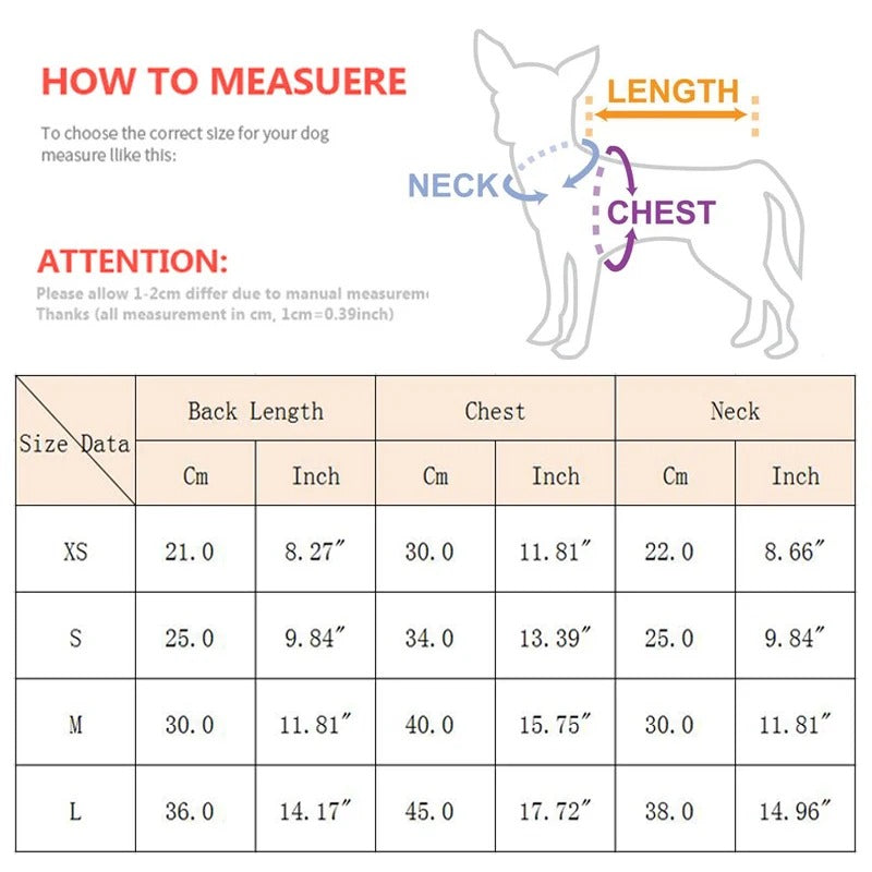 Summer Security Vest for Small Dogs