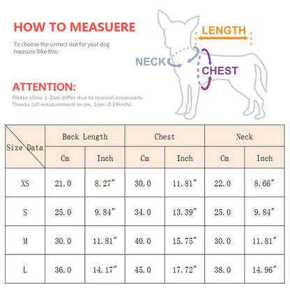 Summer Security Vest for Small Dogs