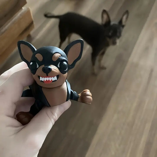 3D Printed Chihuahua Puppy Figurine