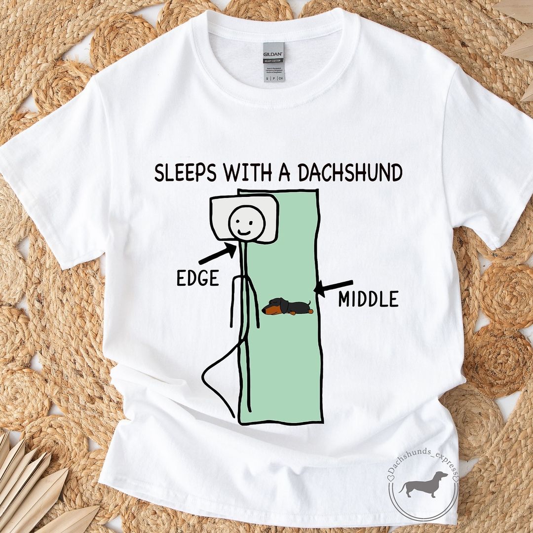 Sleeps With a Dachshund Shirt