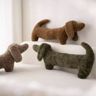 Teddy Dachshund Cushion