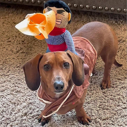 Funny Cowboy Costume for Dachshunds