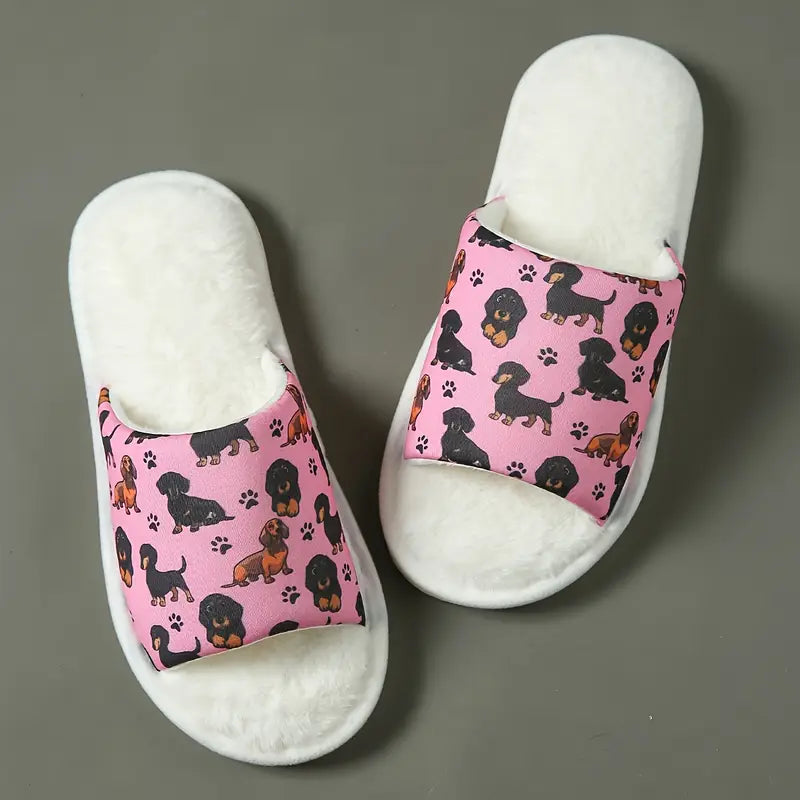 Cozy Dachshund Love Slides