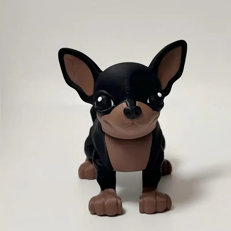 3D Printed Chihuahua Puppy Figurine