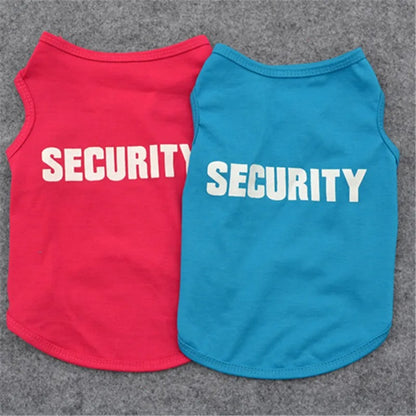 Summer Security Vest for Small Dogs
