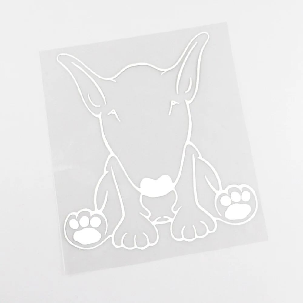 Bull Terrier Dog Car Sticker