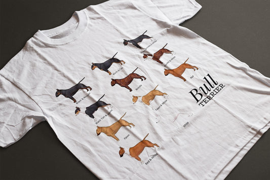 Bull Terrier Types Shirt