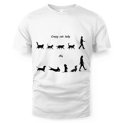 Crazy Dachshund Lady Shirt