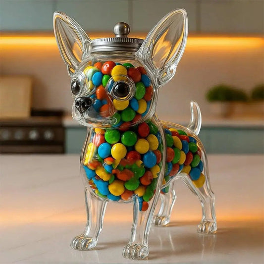 Chihuahua Candy Jar