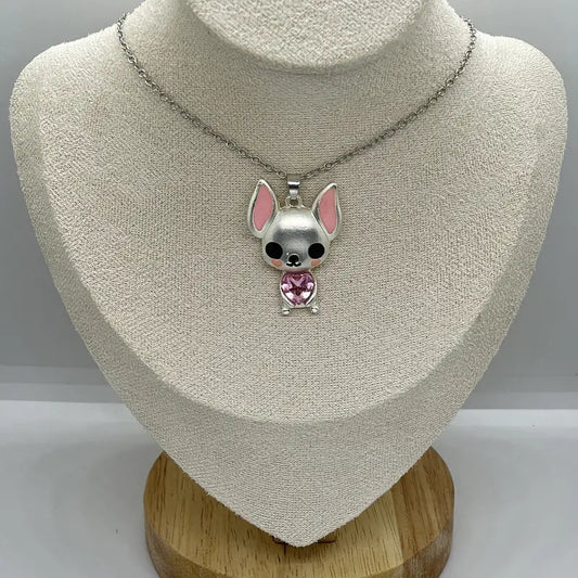 Chihuahua Charm Pendant Necklace