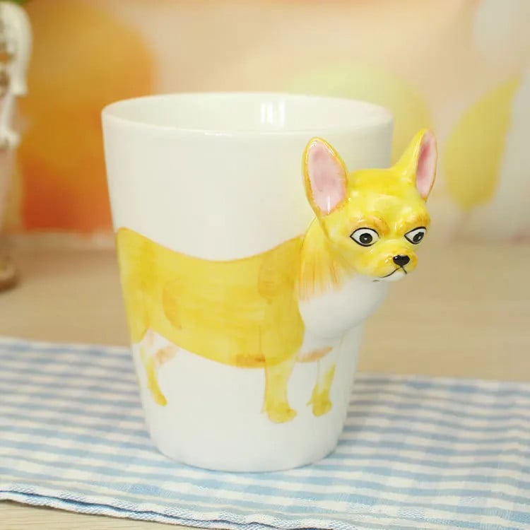 Chihuahua Giraffe Coffee Cup
