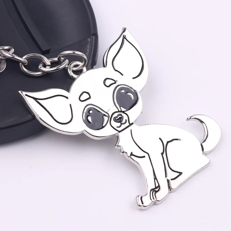 Chihuahua Pendant Keyring