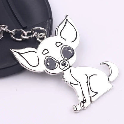 Chihuahua Pendant Keyring