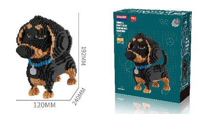 Dachshund Block Toy