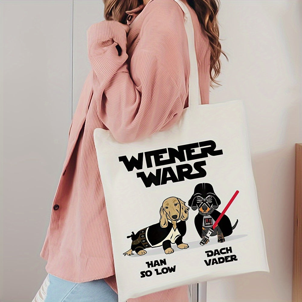 Dachshund Wiener War Tote Bag