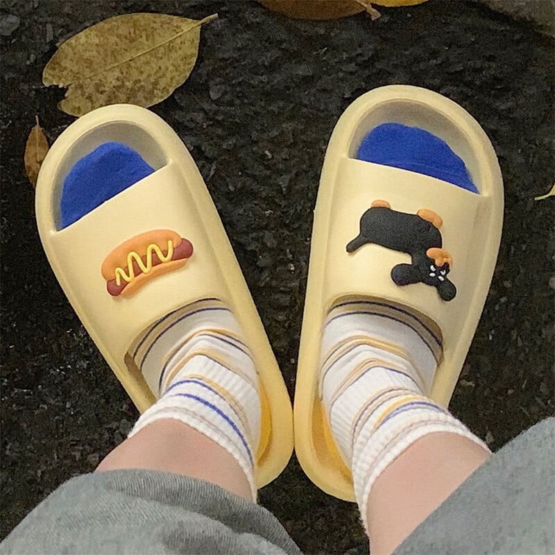 Doxie Happy Slippers