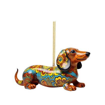 Dachshund  Christmas Holiday Decoration