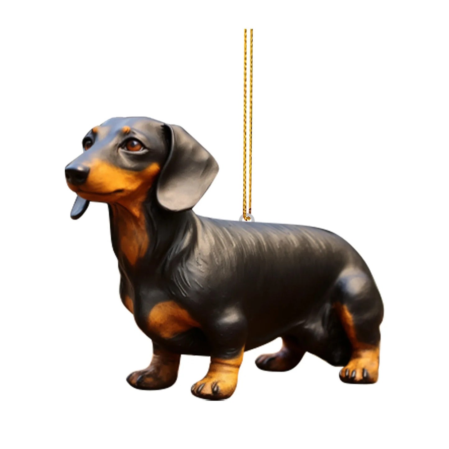 Dachshund  Christmas Holiday Decoration