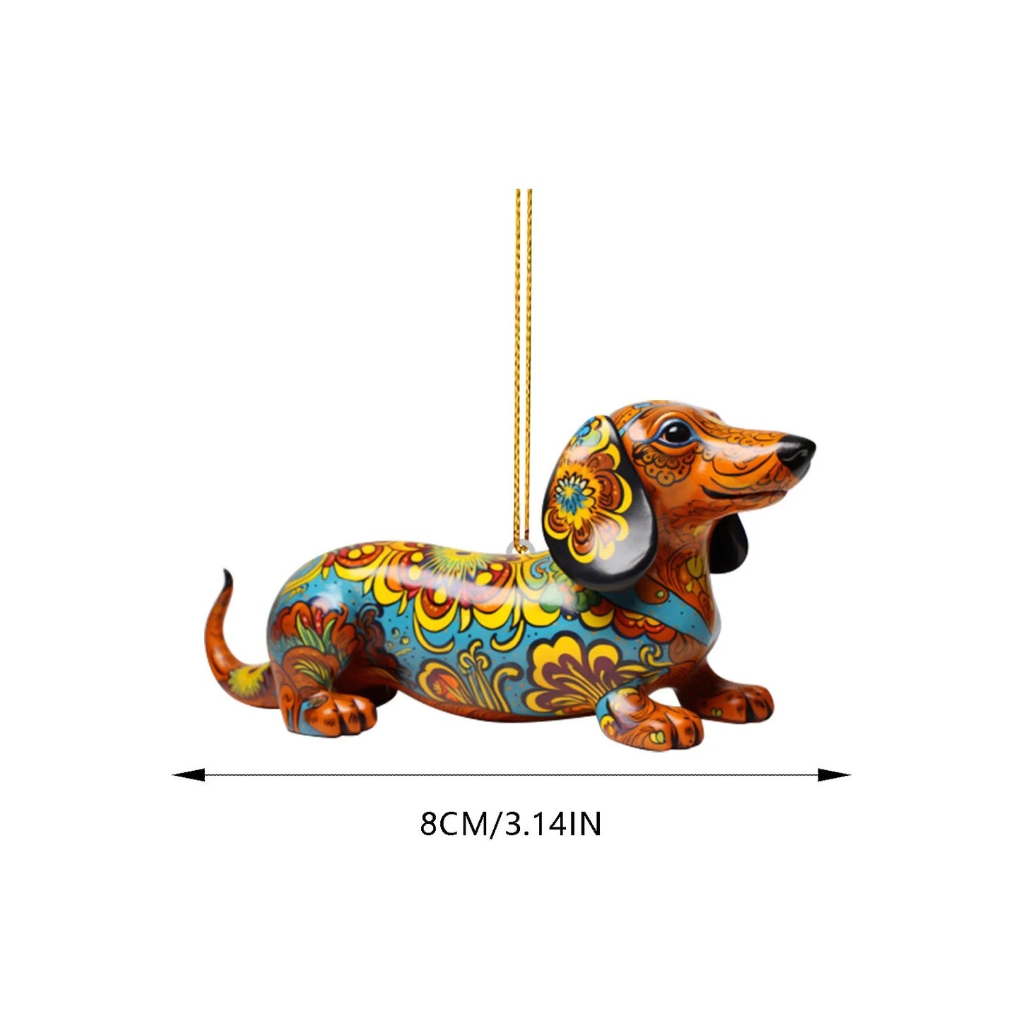 Dachshund  Christmas Holiday Decoration