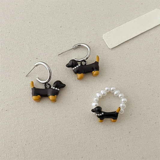 Pawsitively Doxie Ring