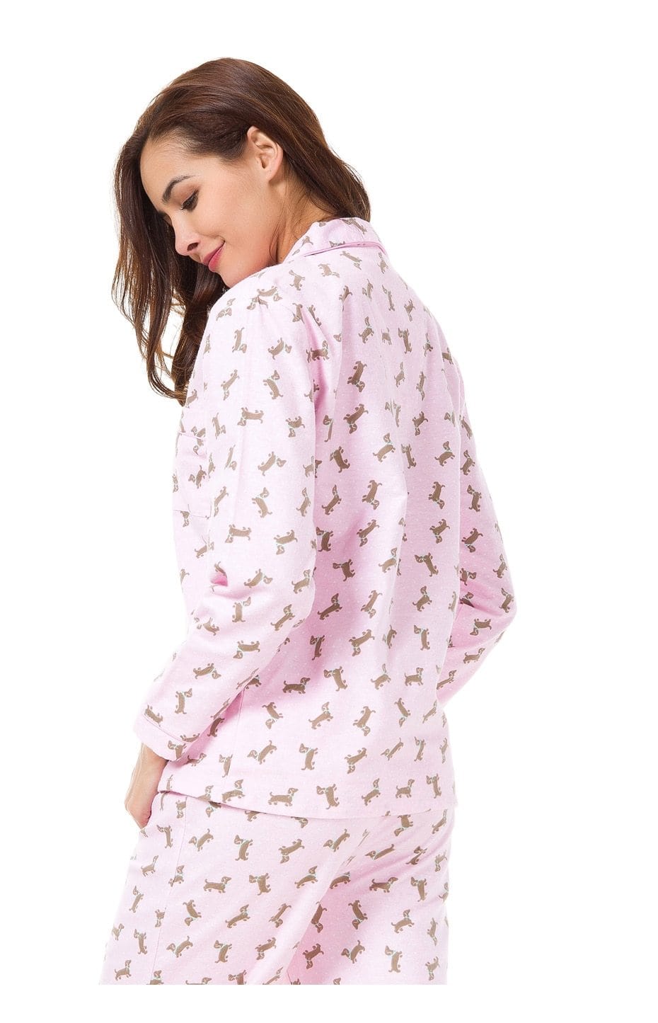 Pink Dachshund Pajamas