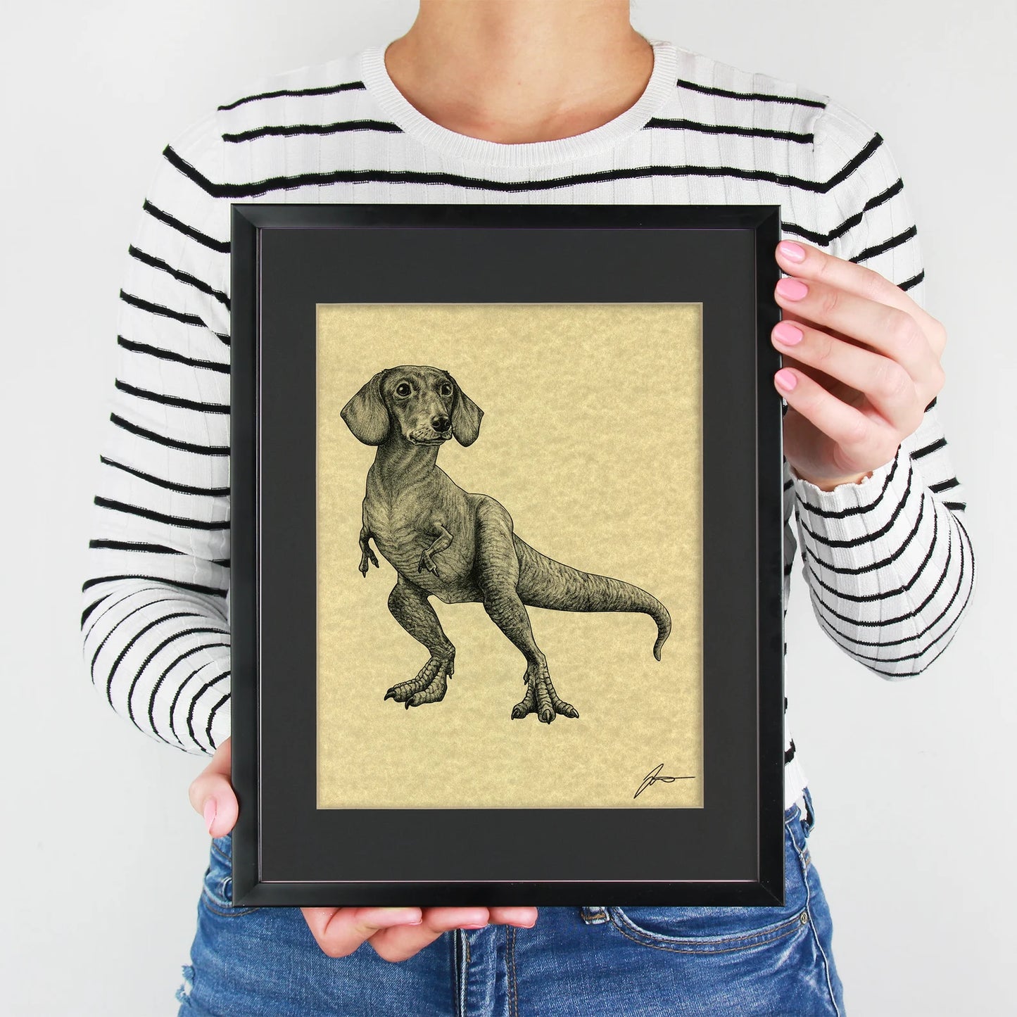 Texas Dachshund Wall Art