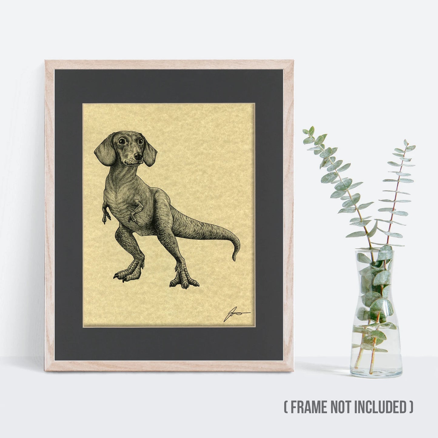 Texas Dachshund Wall Art