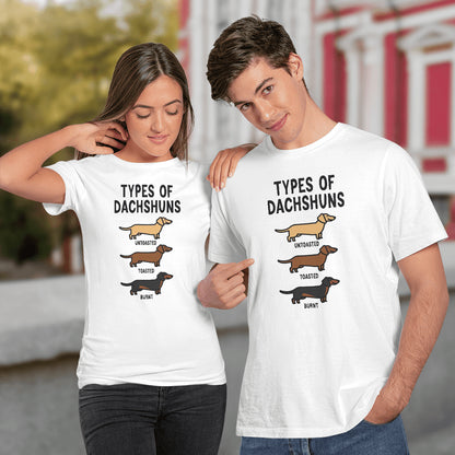 Types Of Dachshund Shirt