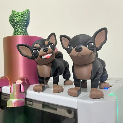 3D Printed Chihuahua Puppy Figurine