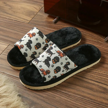 Cozy Dachshund Love Slides