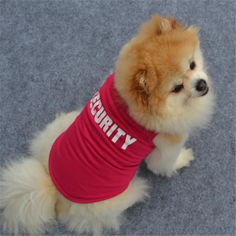 Summer Security Vest for Small Dogs
