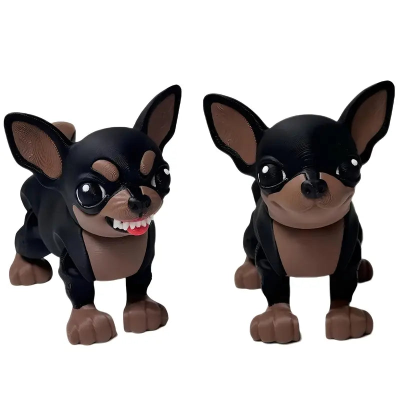 3D Printed Chihuahua Puppy Figurine