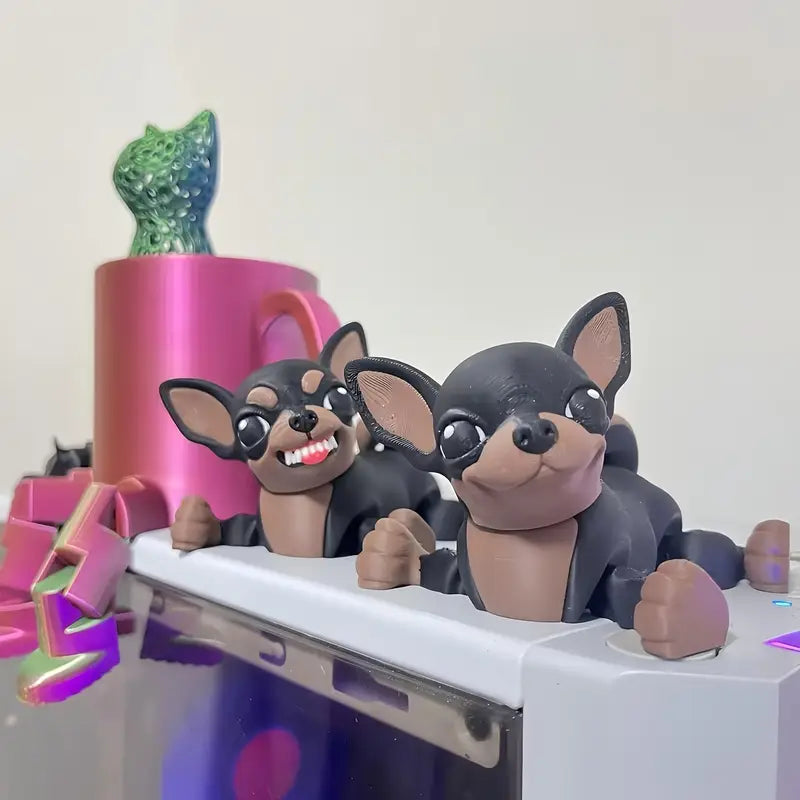3D Printed Chihuahua Puppy Figurine