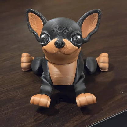 3D Printed Chihuahua Puppy Figurine