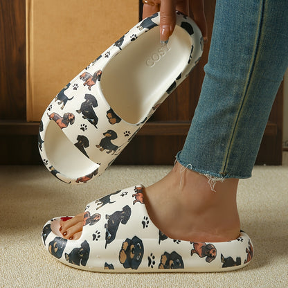 Cute Dachshund Print Slides