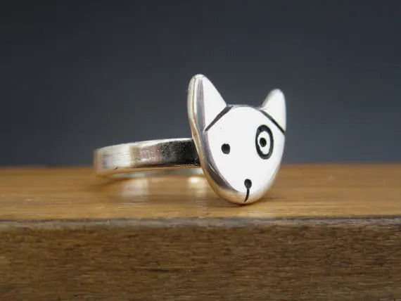 Trendy Bull Terrier Rings