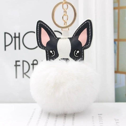 Fur Ball Chihuahua Keychain