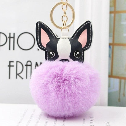 Fur Ball Chihuahua Keychain