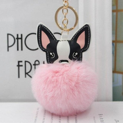 Fur Ball Chihuahua Keychain