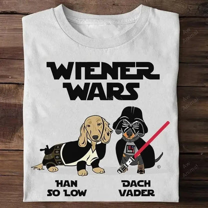 Wiener Wars Funny Dachshund Shirt