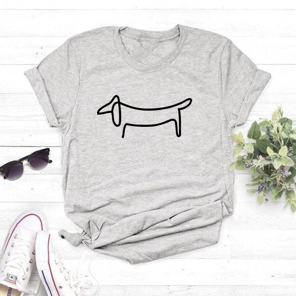 Picasso Dachshund T-Shirt