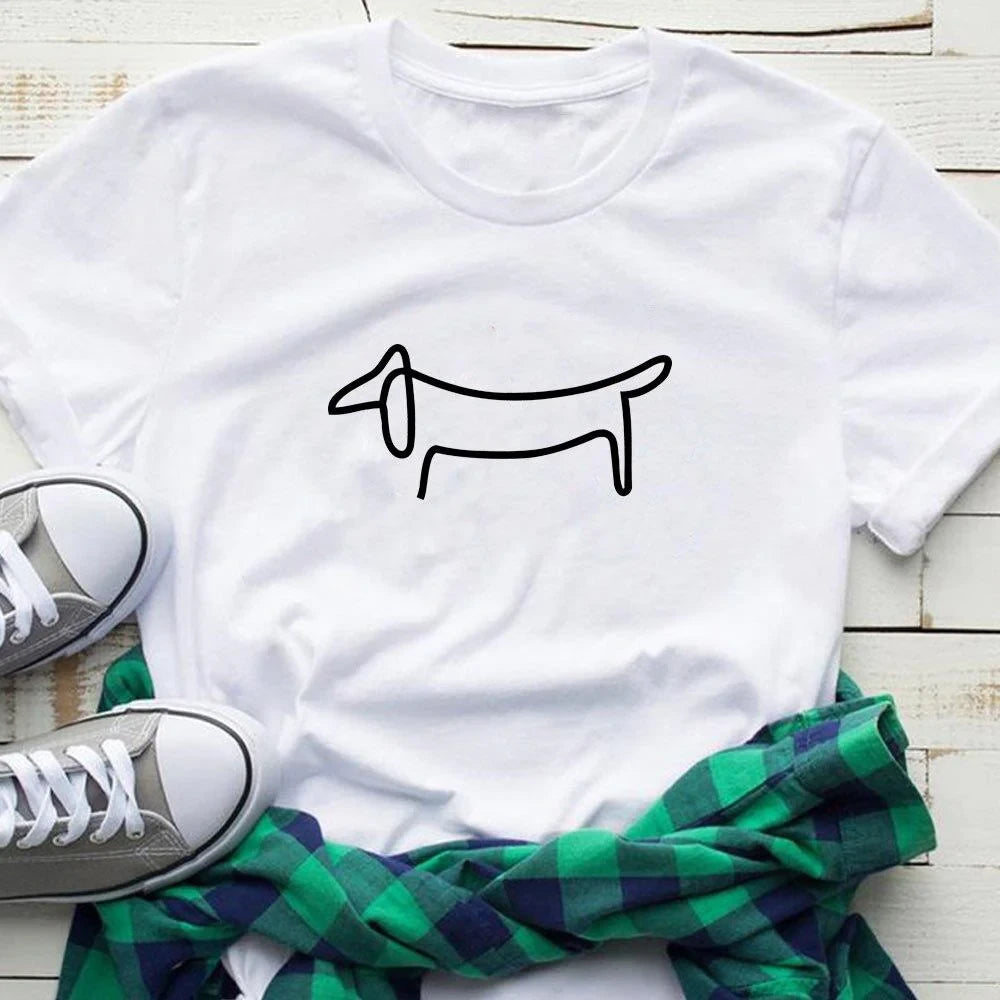 Picasso Dachshund T-Shirt