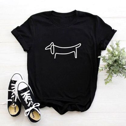 Picasso Dachshund T-Shirt