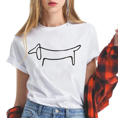 Picasso Dachshund T-Shirt