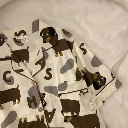 Dachshund Dreamy Pajama Set